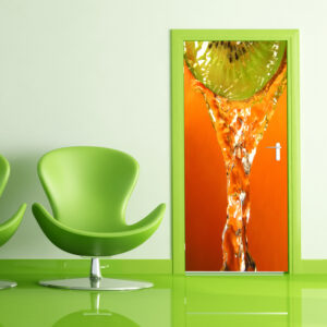 Kiwi - naklejka na drzwi